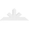 Ekena Millwork Saratoga Architectural Grade PVC Gable Bracket, 36"W x 15"H x 2"D x 4"F, 10/12 Pitch GBP036X15X0204SAR00 - alternate 4
